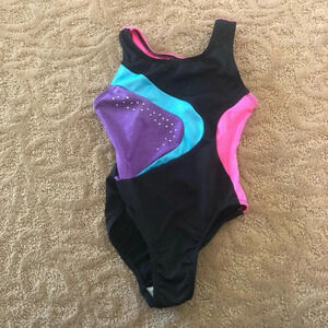 Danskin freestyle xs 4/5 leotard gymnastics dance
